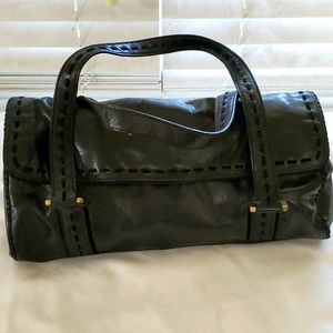 Sigrid Olson soft black leather handbag. No tears, stains or rips